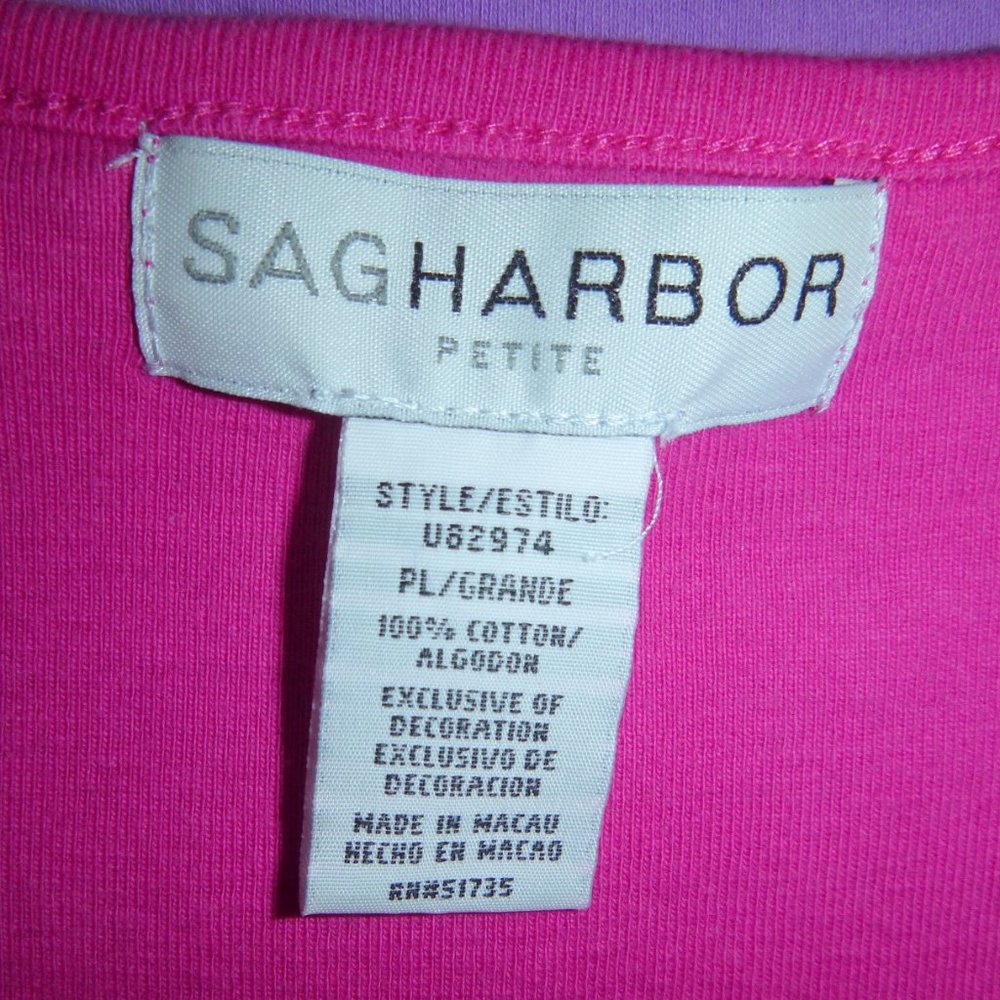 2 Solid Tanks hot pink & lavender size PL - Picture 5 of 8